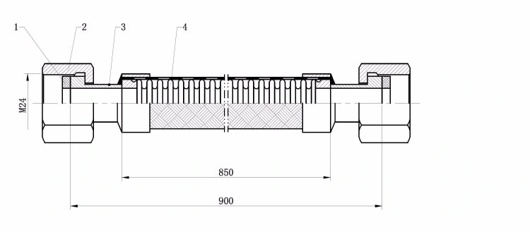 Hot Sale Flexible Corrugated Metal Hose