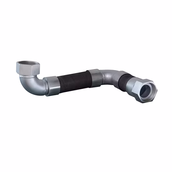 Tubo de manguera trenzada flexible de punto de agua de acero inoxidable FF / FM / M10